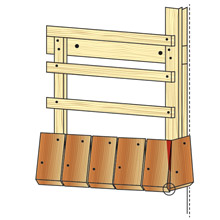 Verlegung Wand Schritt 2